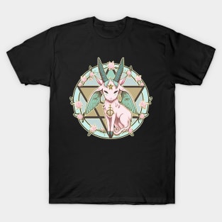 Pastel goth cute baphomet T-Shirt